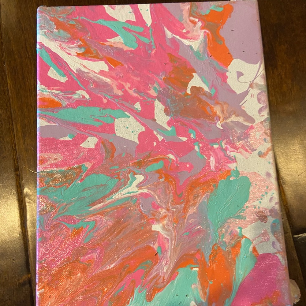 Acrylic Pour painting